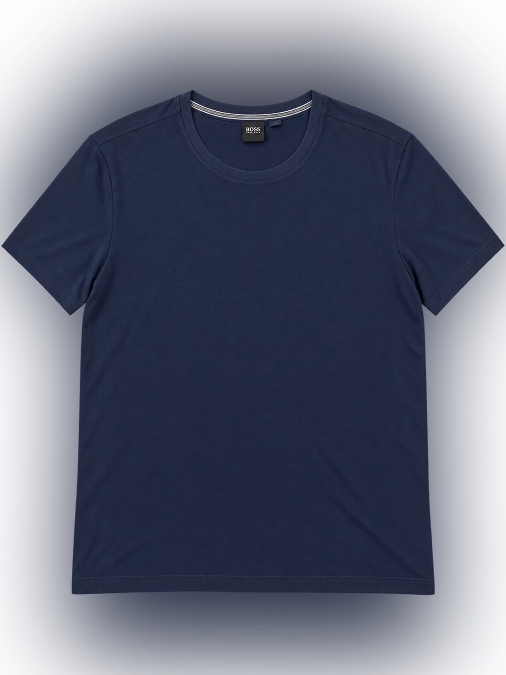 Boss Navy Crewneck Short Sleeve T-Shirt